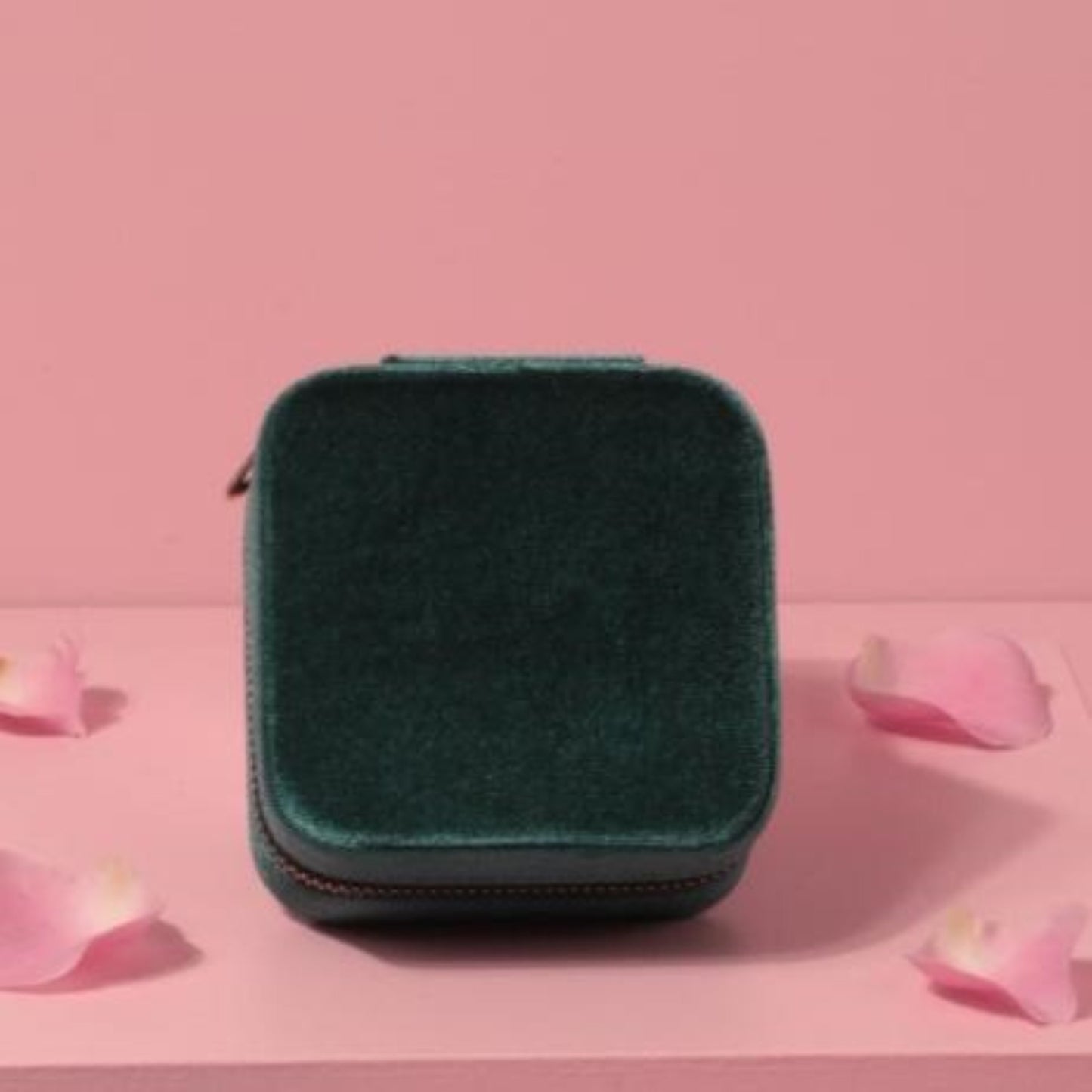 Box to go Veludo - Porta Joias Portátil Personalizado | AMOUH