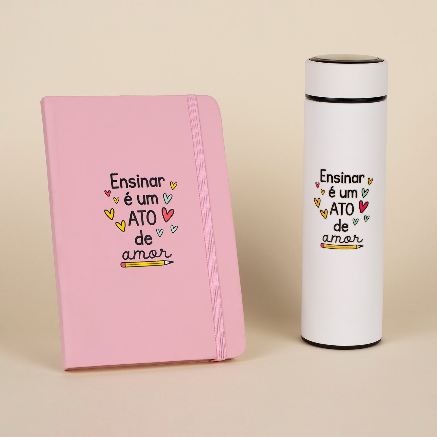 Garrafa térmica emborrachada termo amouh 500ml personalizada | AMOUH