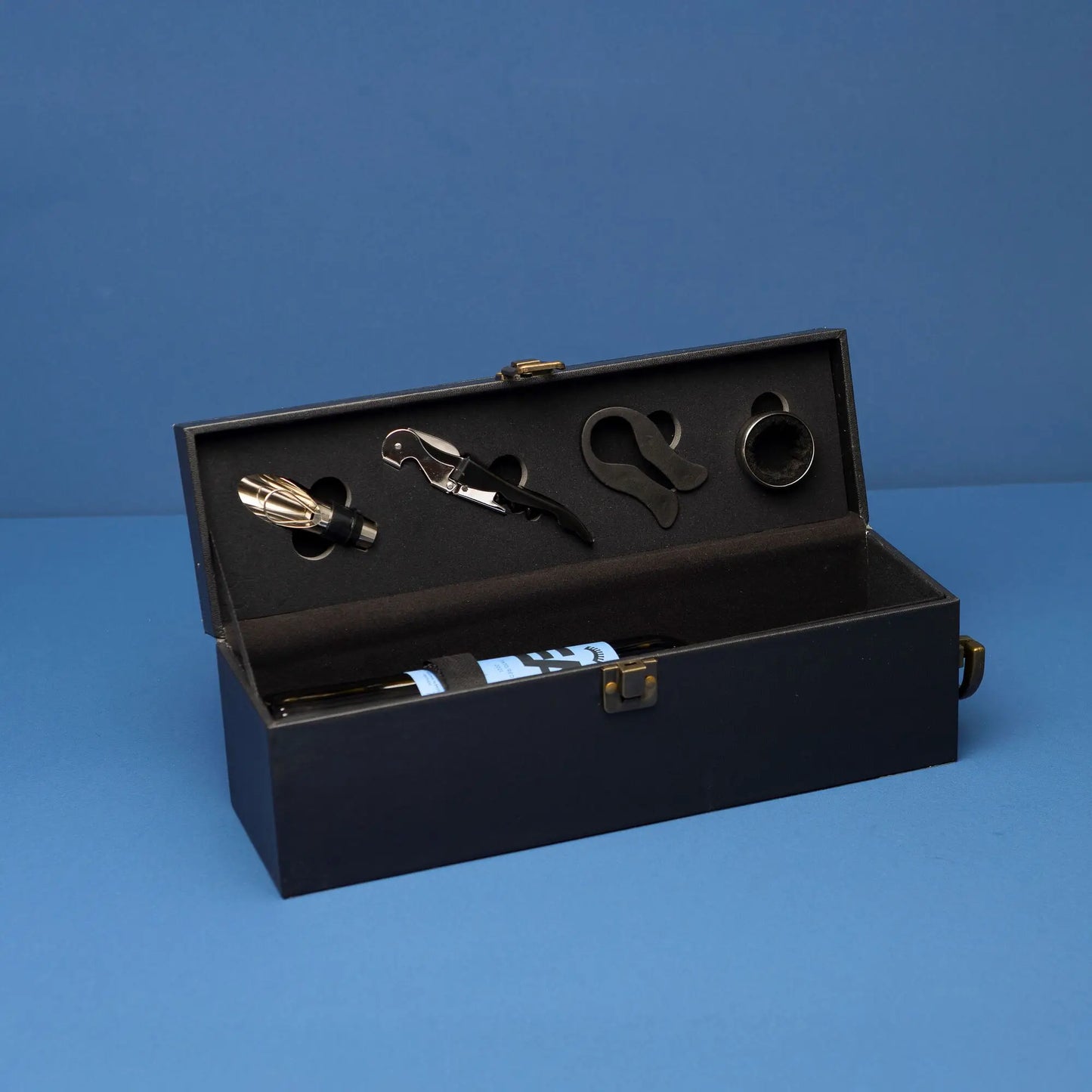 Maleta porta vinho Deluxe personalizada a Laser | AMOUH