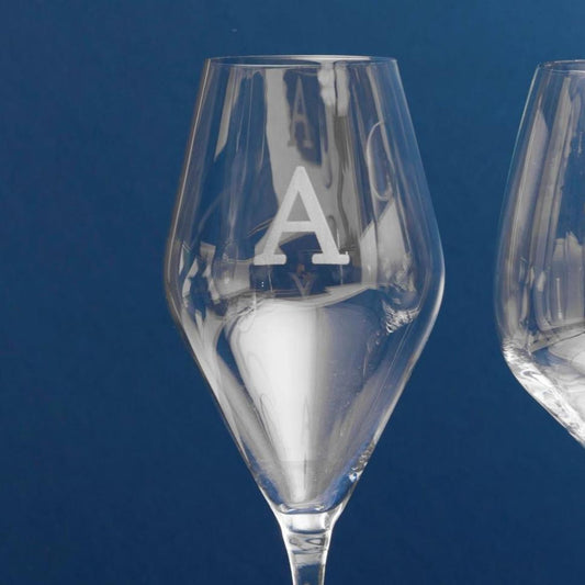 Taça de vinho personalizada laser Royale G cristal | Amouh