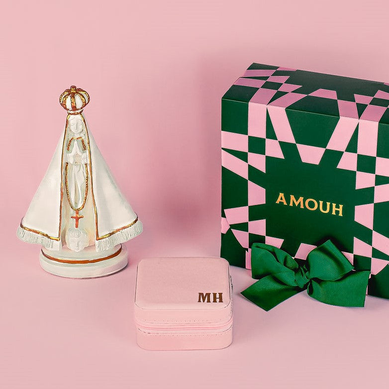 Kit Lady Aparecida + Box to go na caixa P