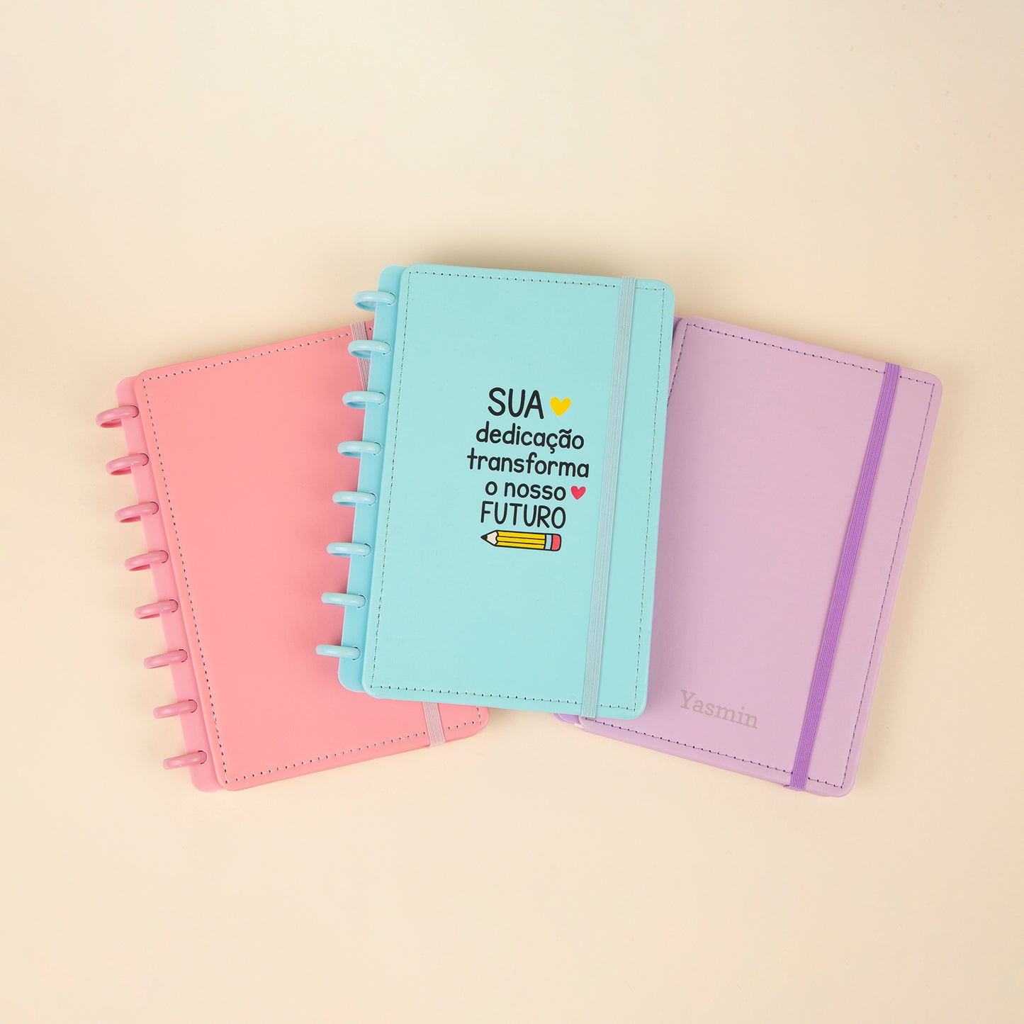 Caderno A5 Inteligente Pautado Personalizado | AMOUH