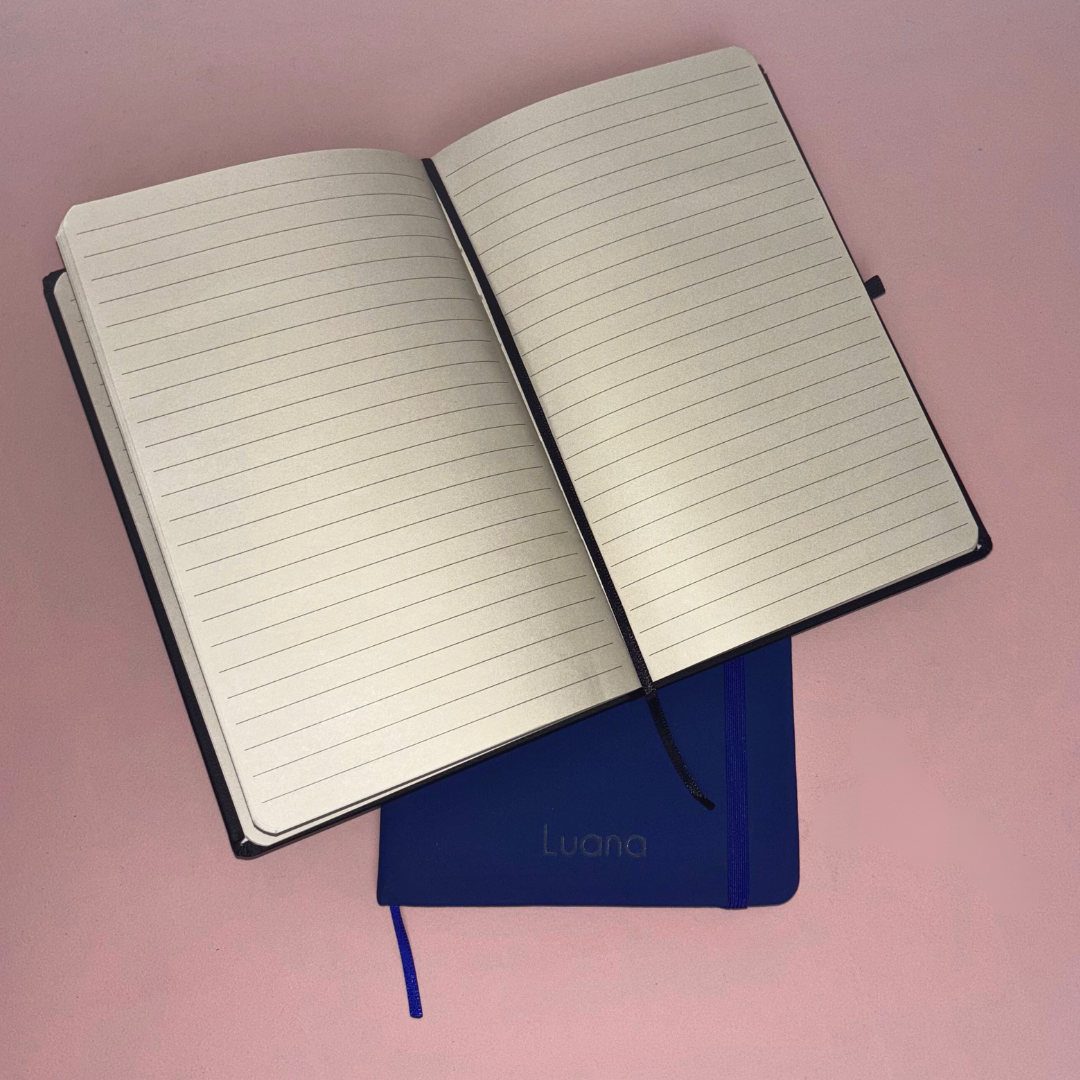 Caderno Moleskine Executivo A5 Pautado Personalizado | AMOUH