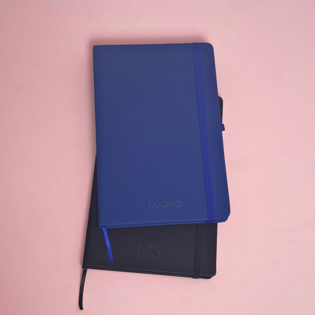 Caderno Moleskine Executivo A5 Pautado Personalizado | AMOUH