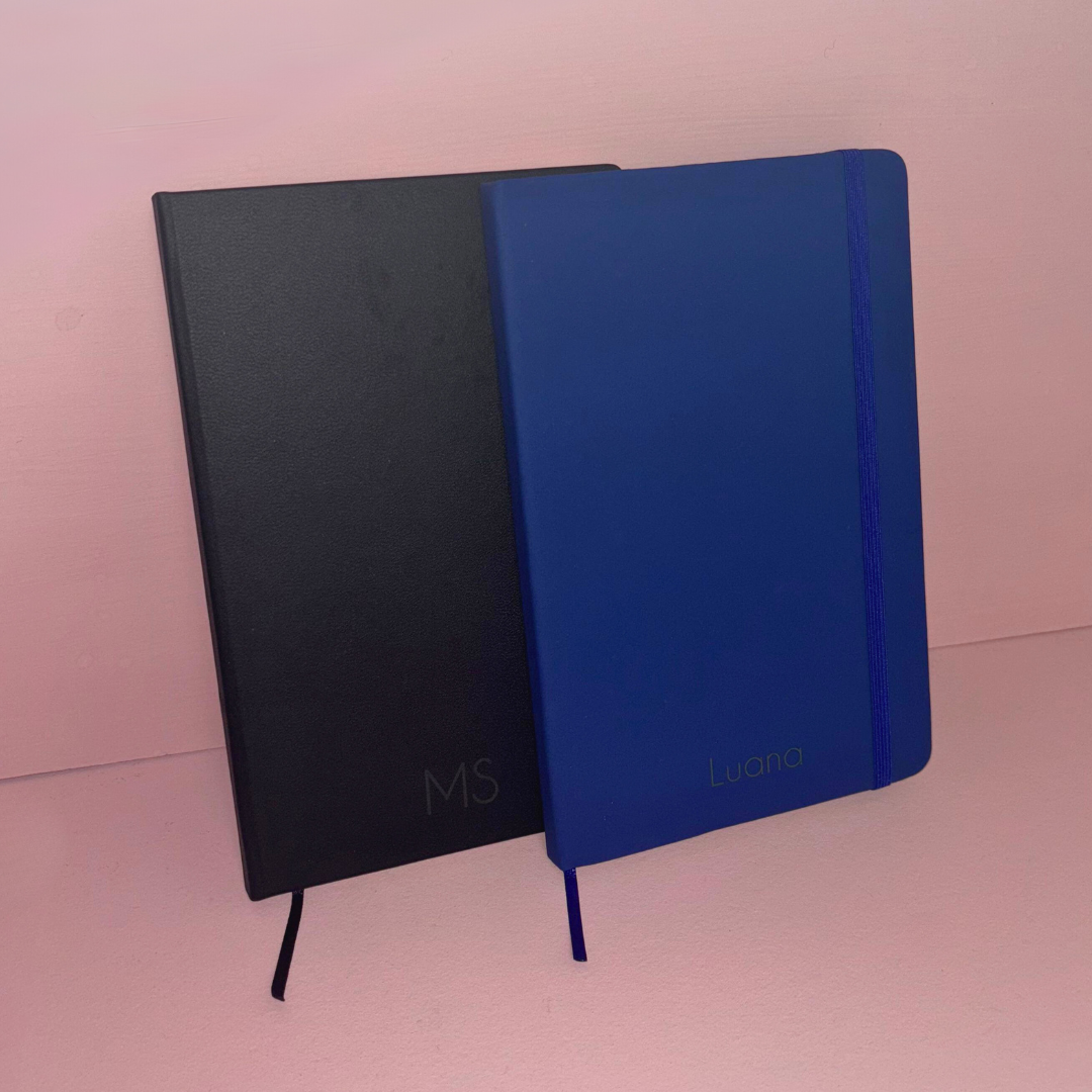 Caderno Moleskine Executivo A5 Pautado Personalizado | AMOUH