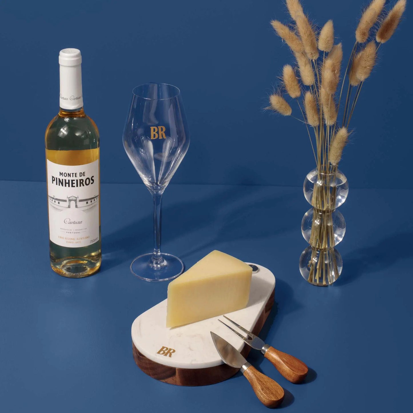 Taça de vinho personalizada laser Royale G cristal | Amouh