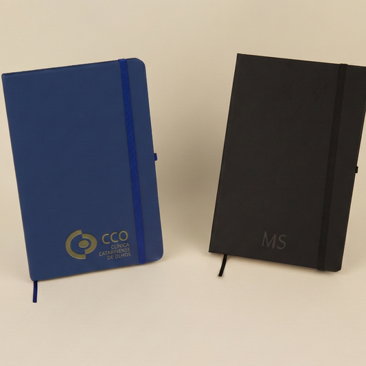Caderno Moleskine Executivo A5 Pautado Personalizado | AMOUH