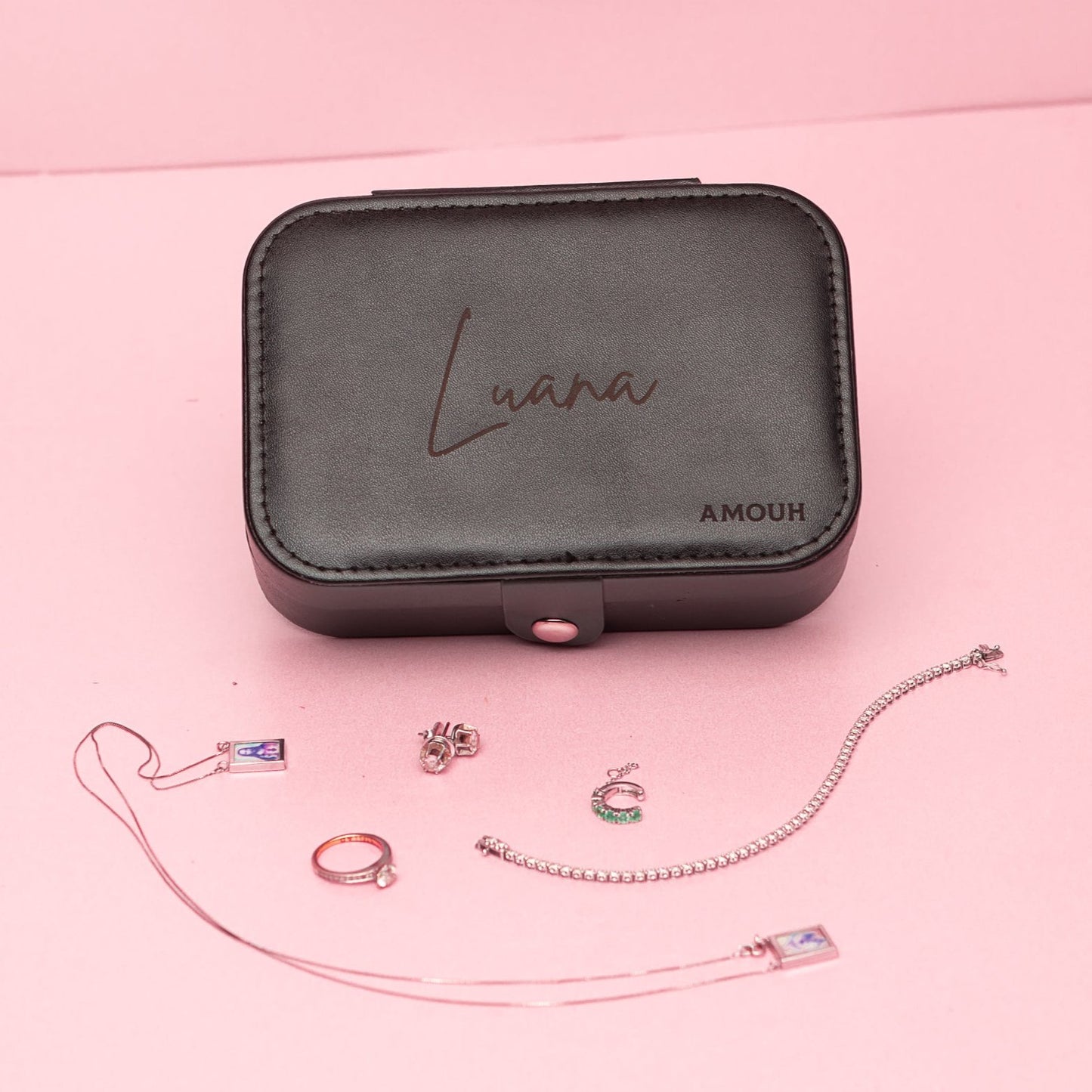 porta-joias-preto-personalizado-nome-laser