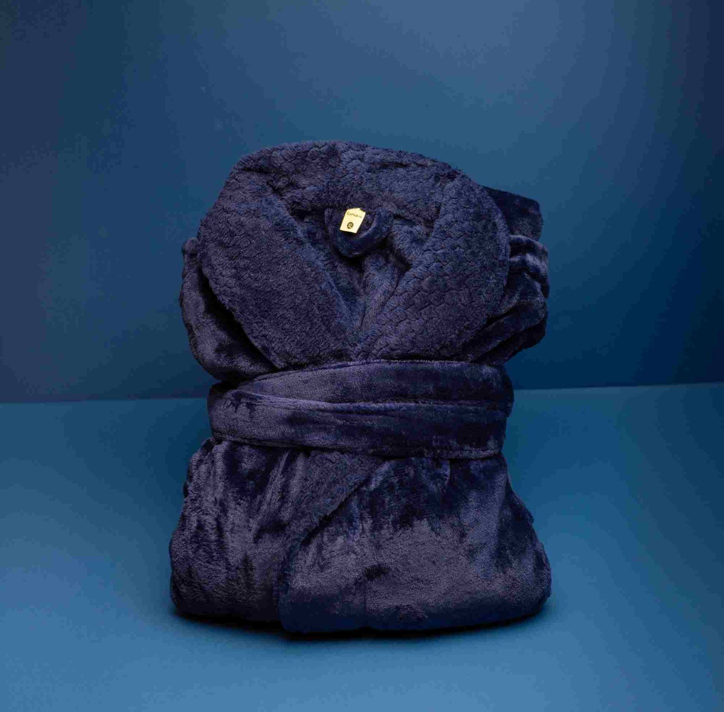 Roupão Deluxe Azul Marinho | Amouh
