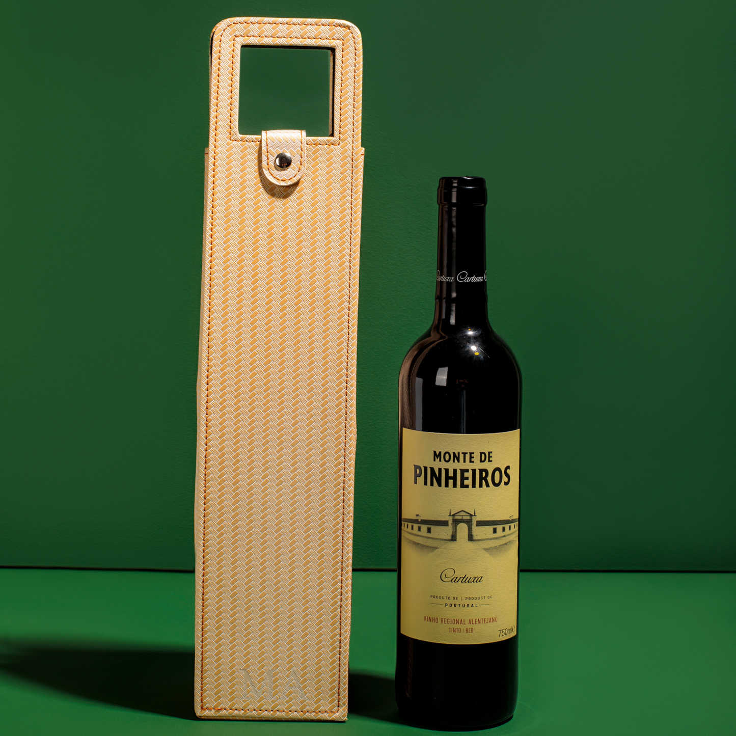 Wine Bag Croco - bolsa para vinho personalizado a laser | Amouh