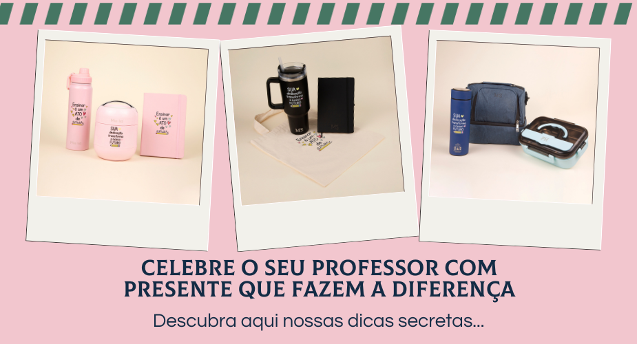 Celebre o seu professor com presentes que fazem a diferença