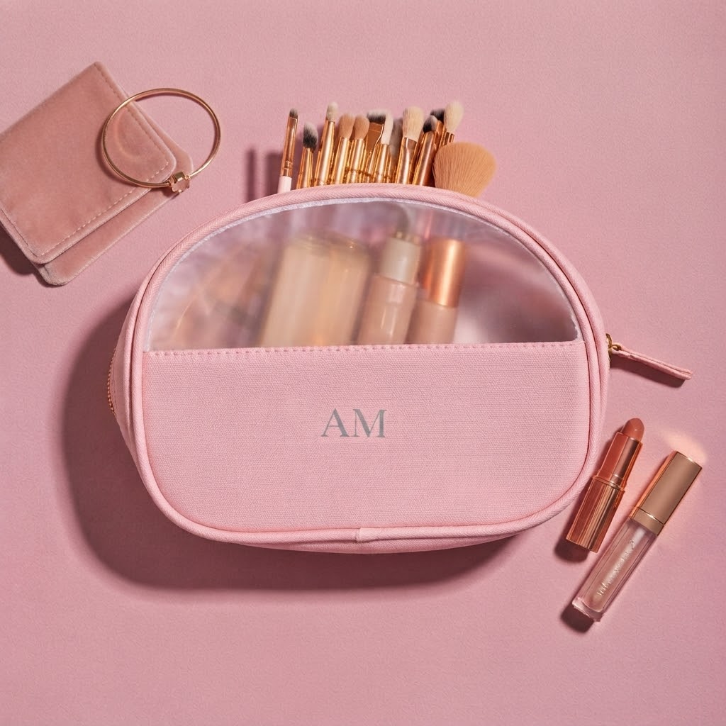 Necessaire de maquiagem Miss Bag M personalizada Laser | AMOUH