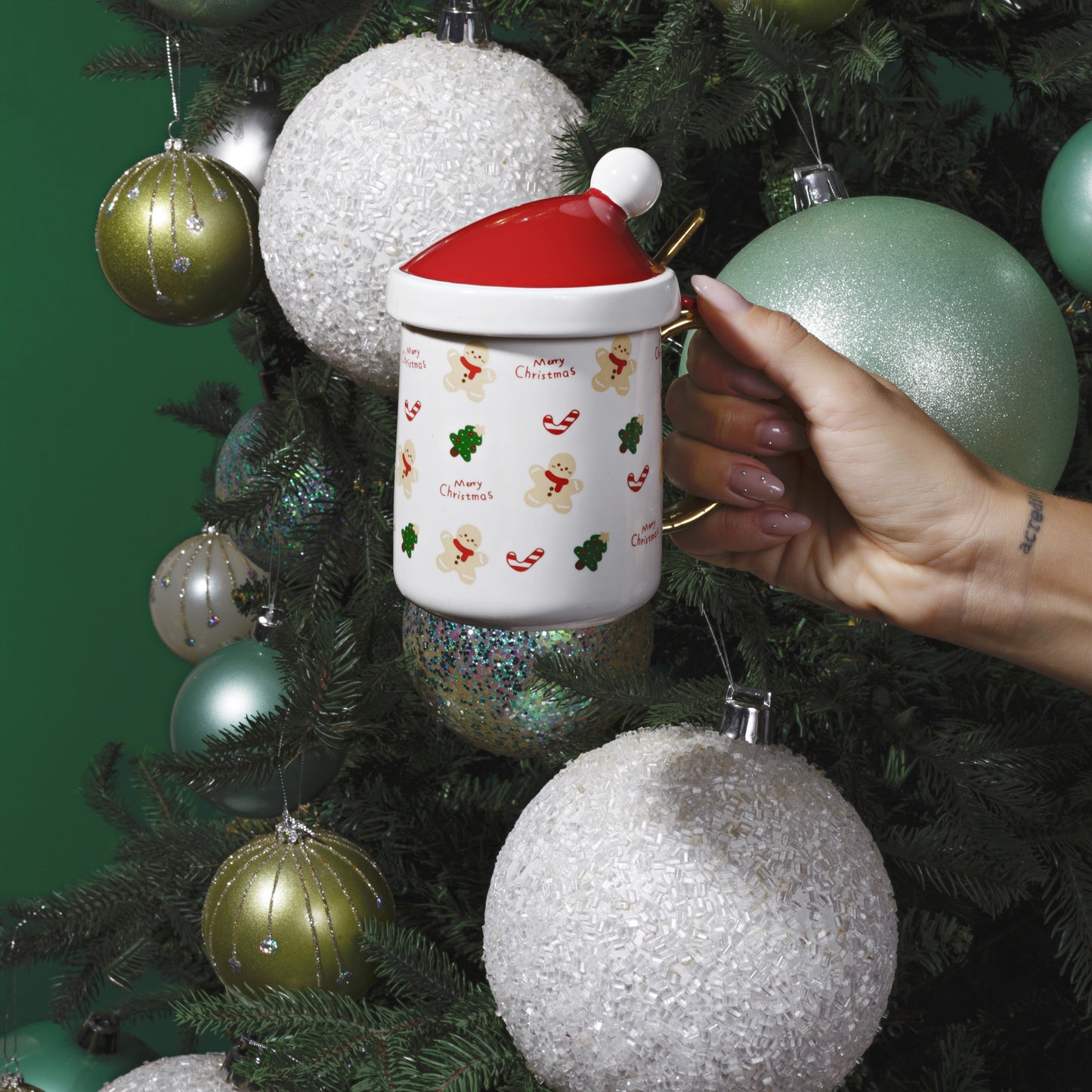 Caneca de Natal Papai Noel | Amouh