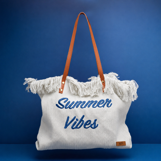 Bolsa de praia personalizada Summer Vibes | Amouh