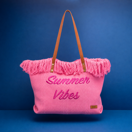 Bolsa de praia personalizada Summer Vibes | Amouh