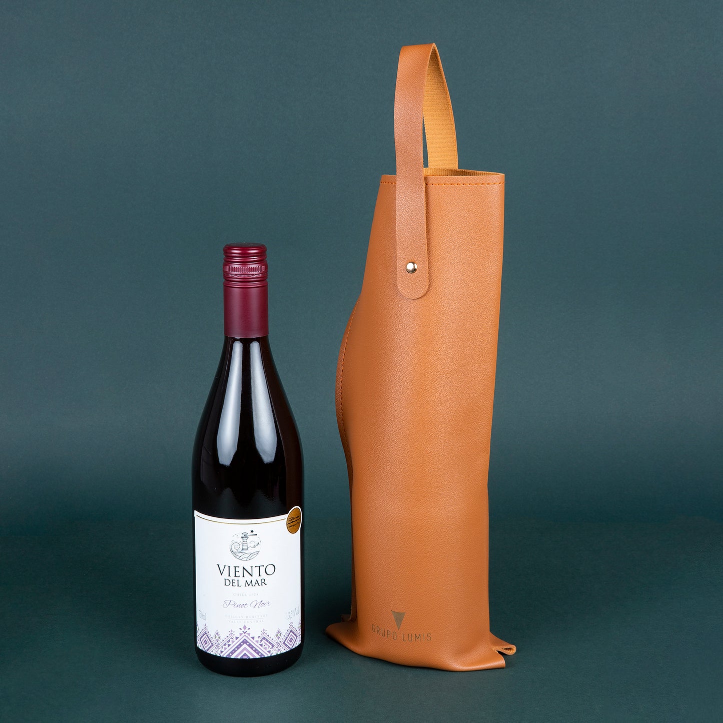 Bolsa para Vinho em Courino Personalizada | Amouh