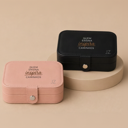 Box To Go G - Porta joias Compacto Viagem personalizado | AMOUH