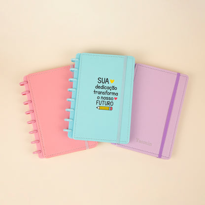 Caderno A5 Inteligente Pautado Personalizado | AMOUH