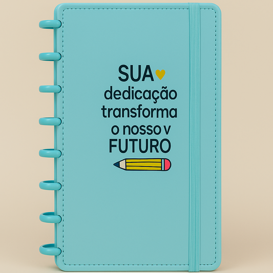 Caderno A5 Inteligente Pautado Personalizado | AMOUH