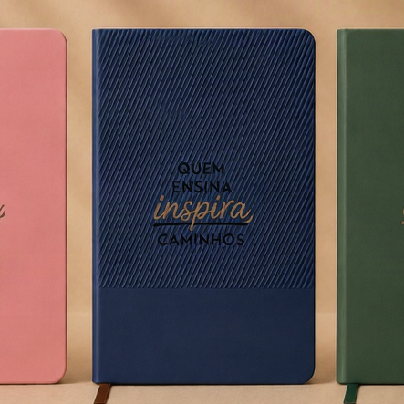 Caderno Moleskine Executivo A5 Pautado Personalizado | AMOUH