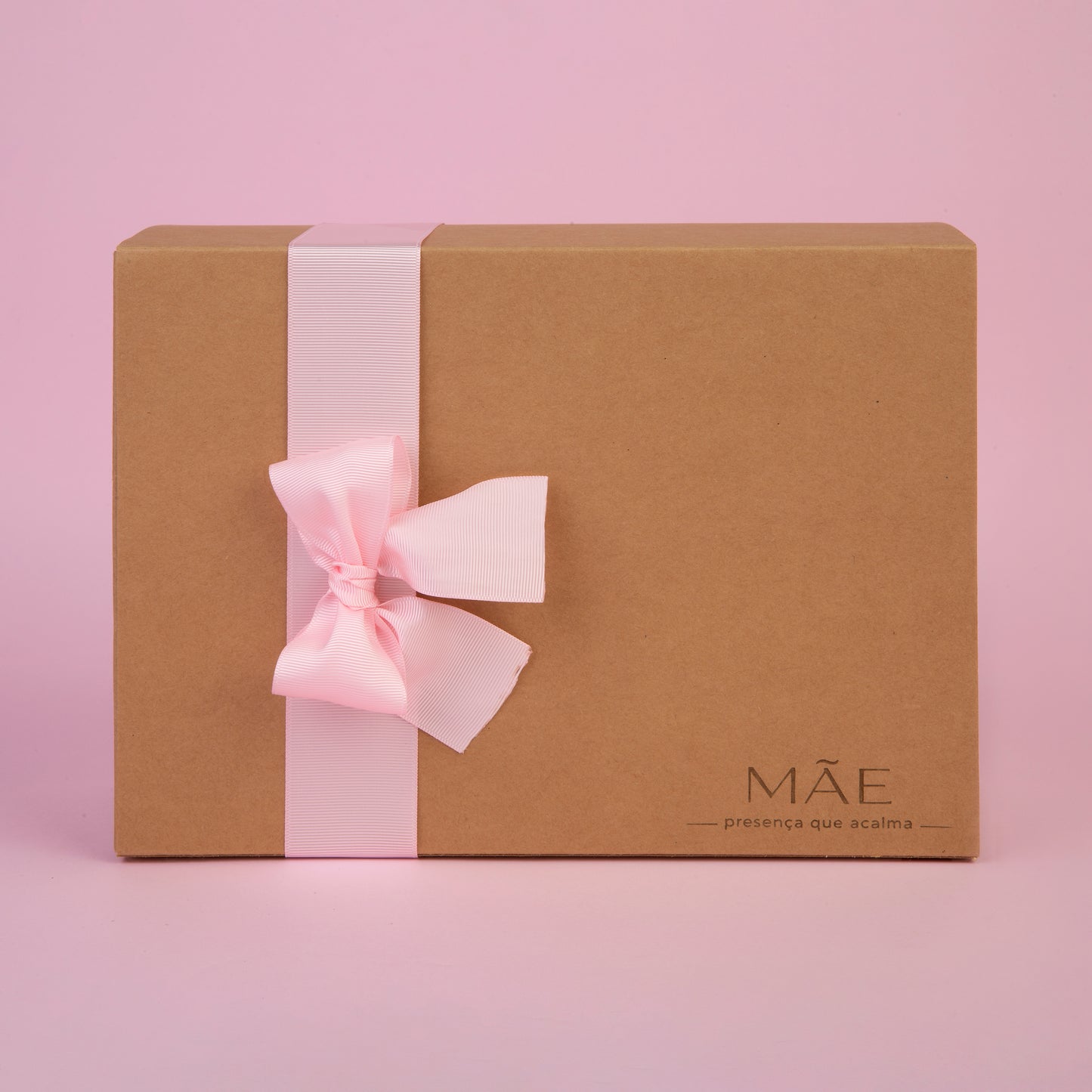 Caixa Pardo com laço - ESPECIAL DIA DAS MÃES