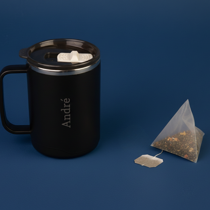Caneca Térmica de Café Personalizada 400ml | AMOUH