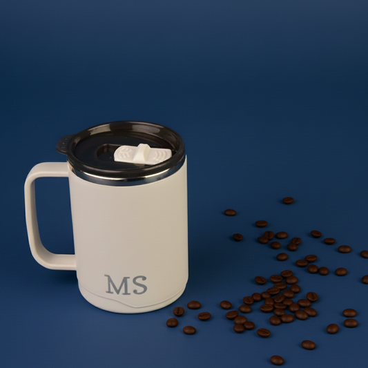 Caneca Térmica de Café Personalizada 400ml | AMOUH
