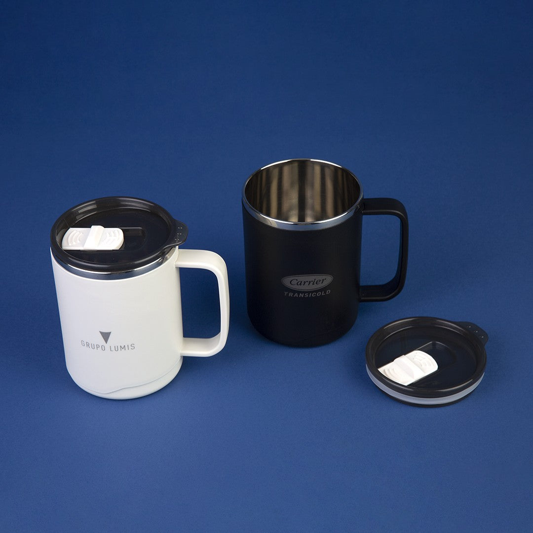 Caneca Térmica de Café Personalizada 400ml | AMOUH
