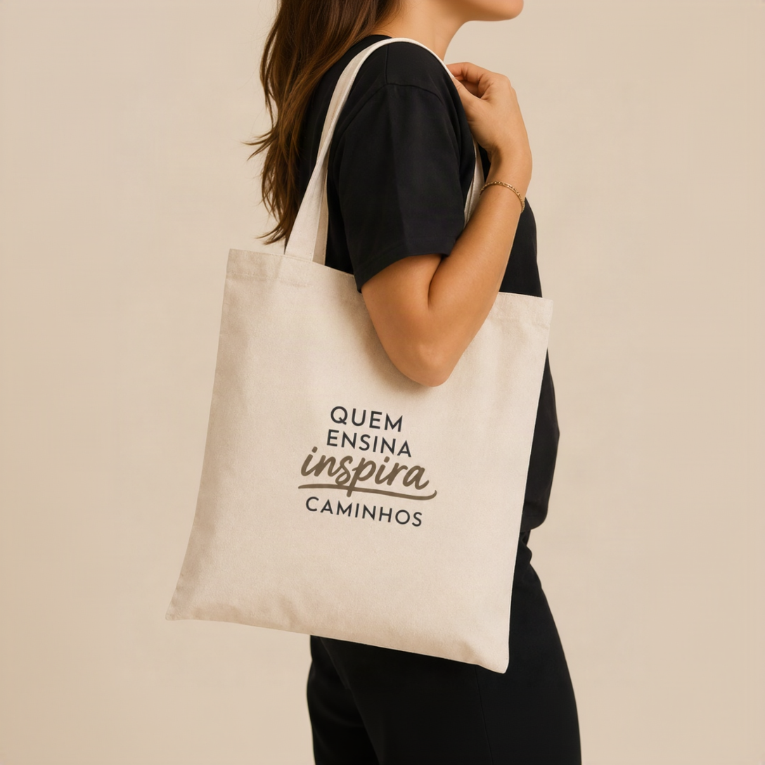 Bolsa Ecobag Personalizada Temática | Amouh Especial Professores