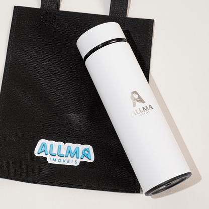 Garrafa térmica emborrachada termo amouh 500ml personalizada | AMOUH