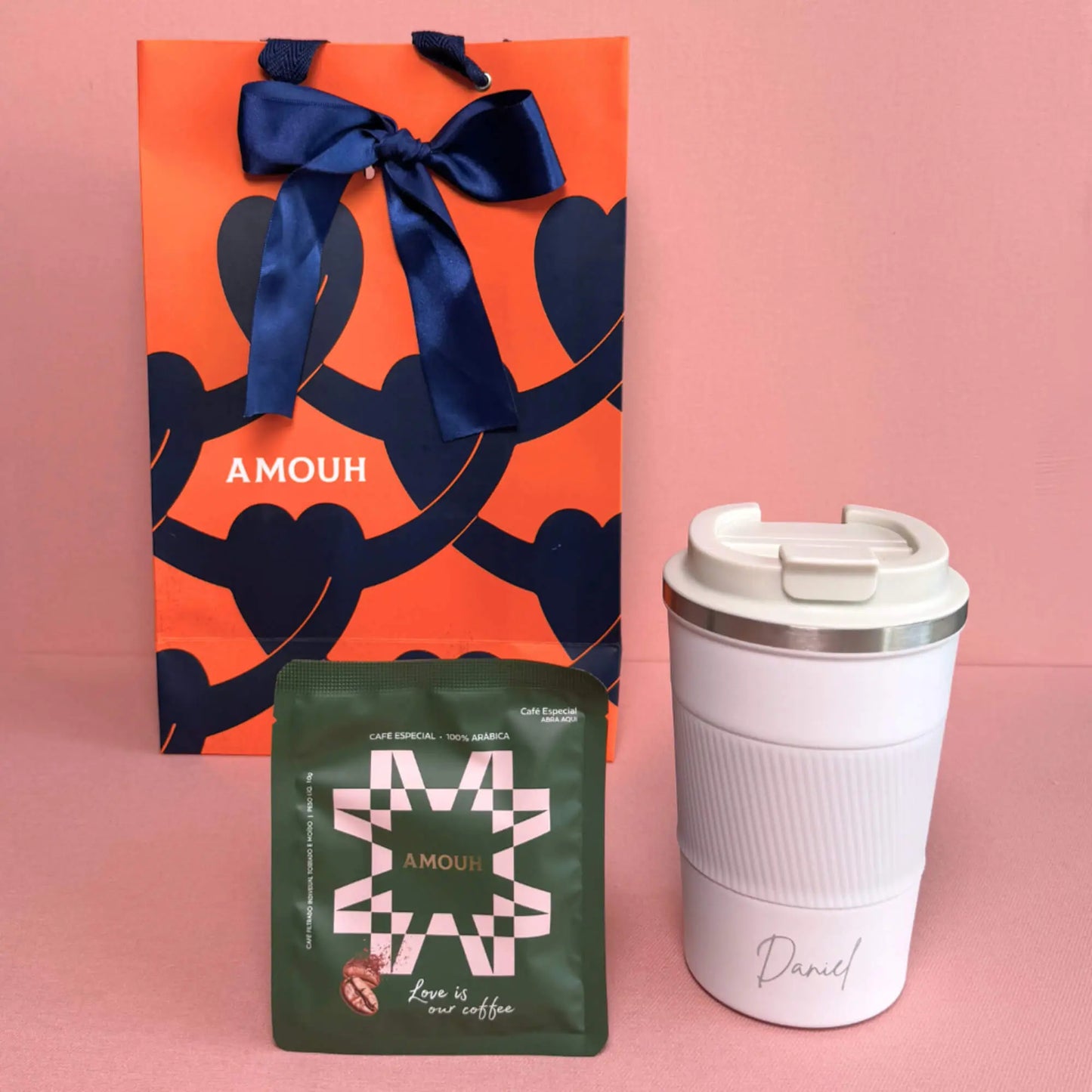 Copo Café Todo Dia + Café Drip Coffee na Sacola Amouh