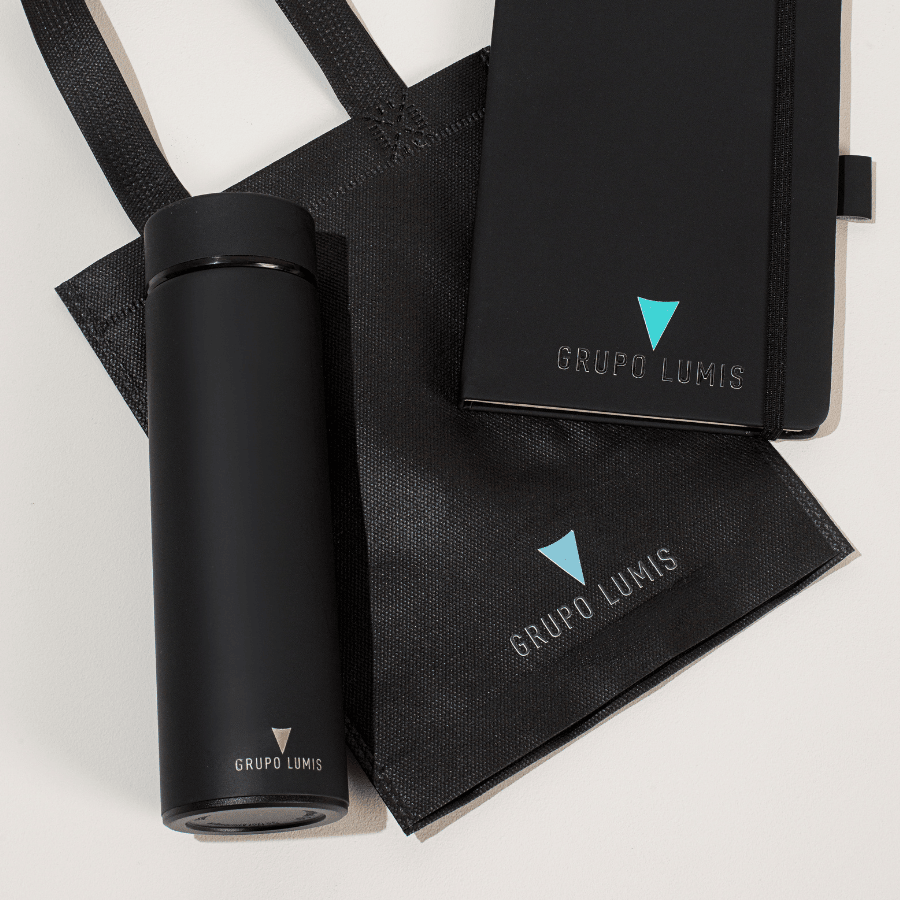 Garrafa térmica emborrachada termo amouh 500ml personalizada | AMOUH