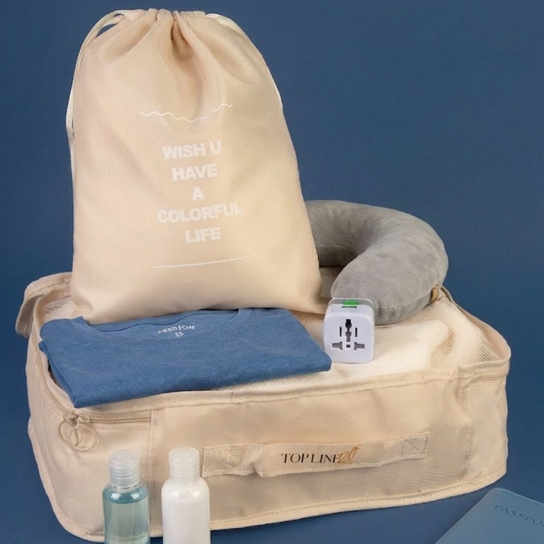 Kit organizador de mala de viagem completa 7 peças | AMOUH