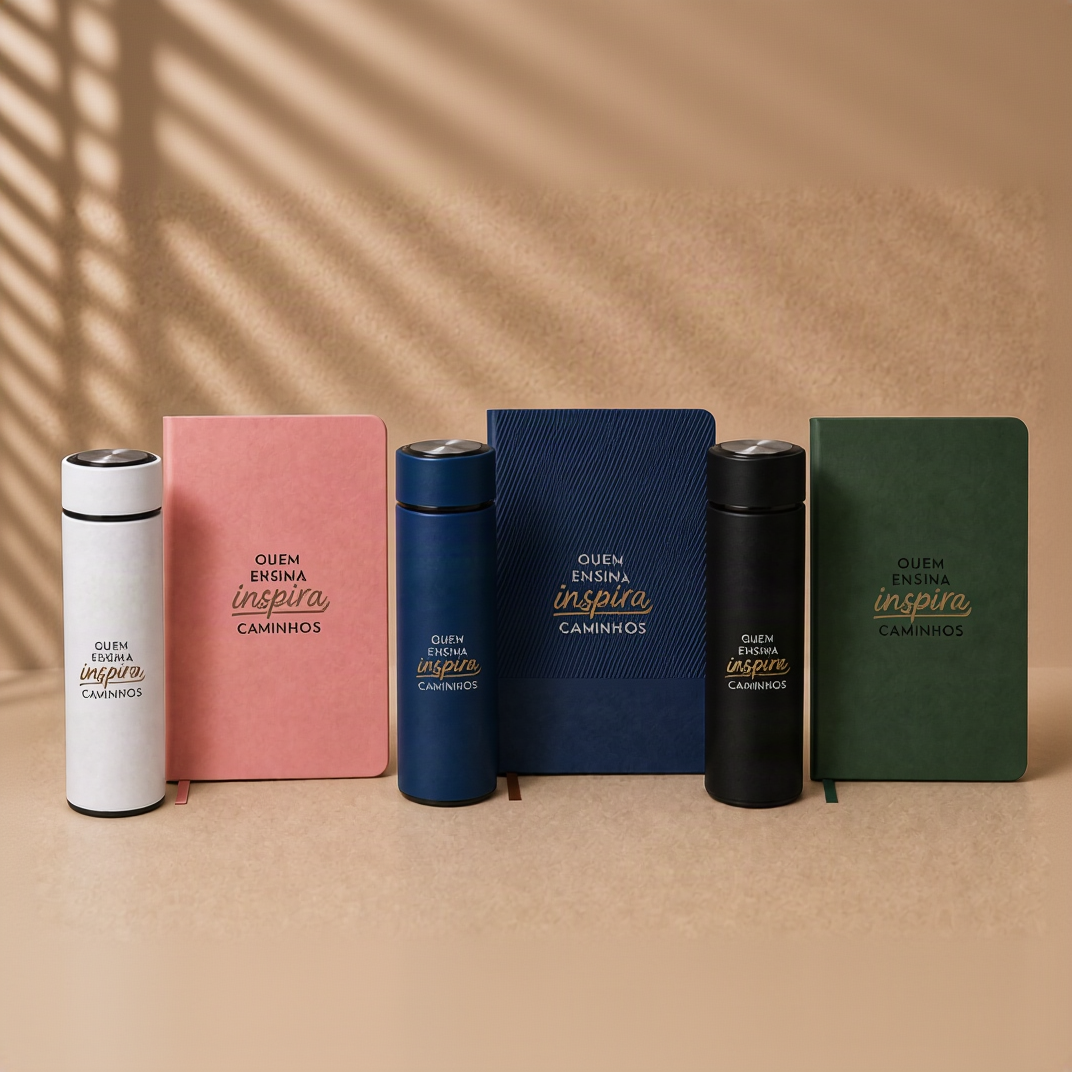 Kit 4 Especial Professores Personalizado | Amouh