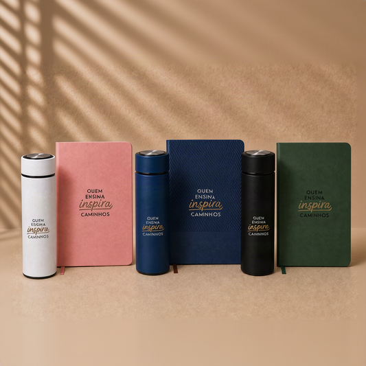 Kit 4 Especial Professores Personalizado | Amouh
