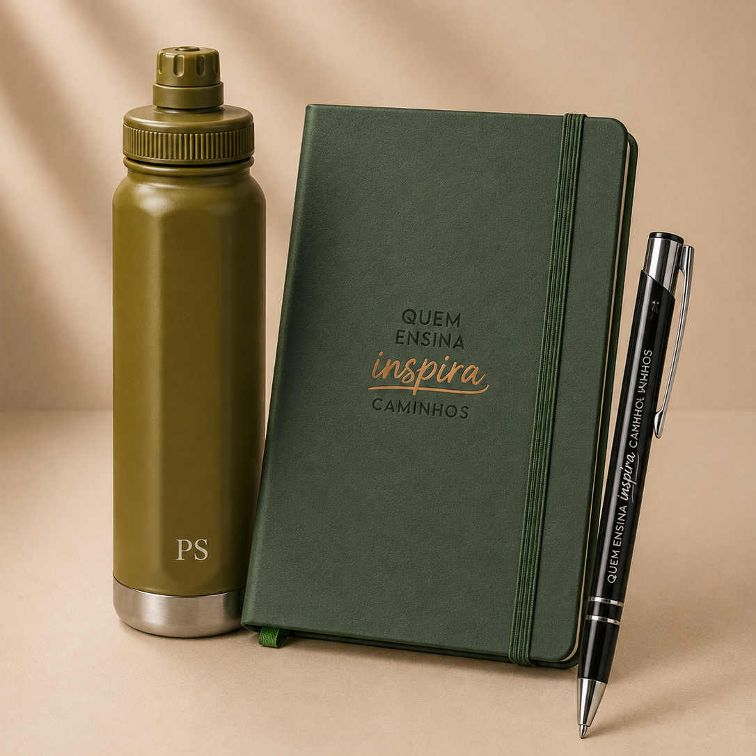 Kit 6 Especial Professores Personalizado | Amouh