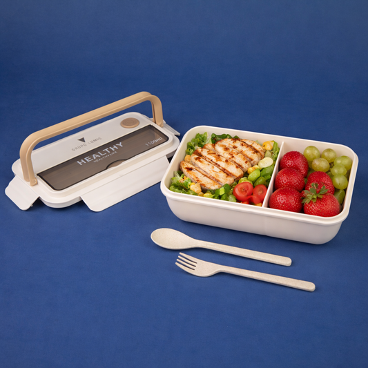 Marmita Bento Off White Personalizada | Amouh