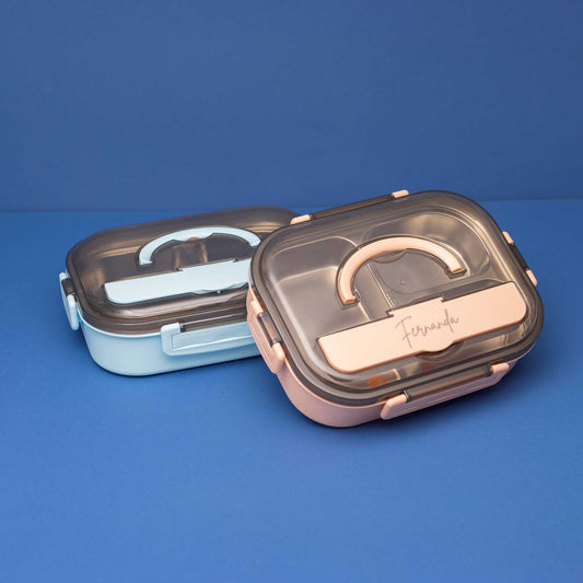 Marmita térmica fitness inox personalizada | AMOUH