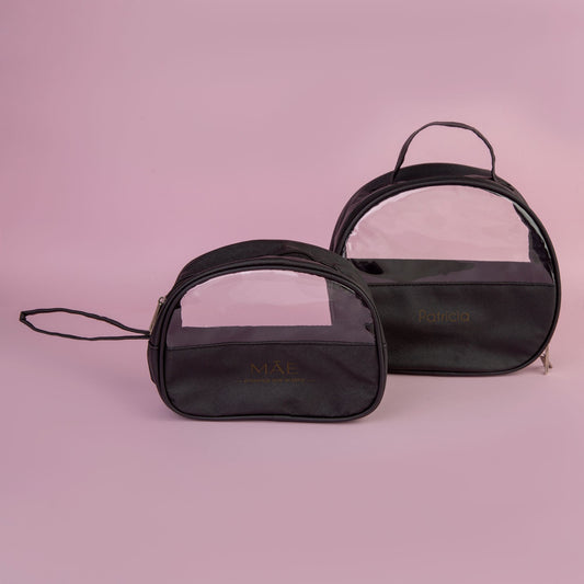 Necessaire de maquiagem Miss Bag M personalizada Laser | AMOUH