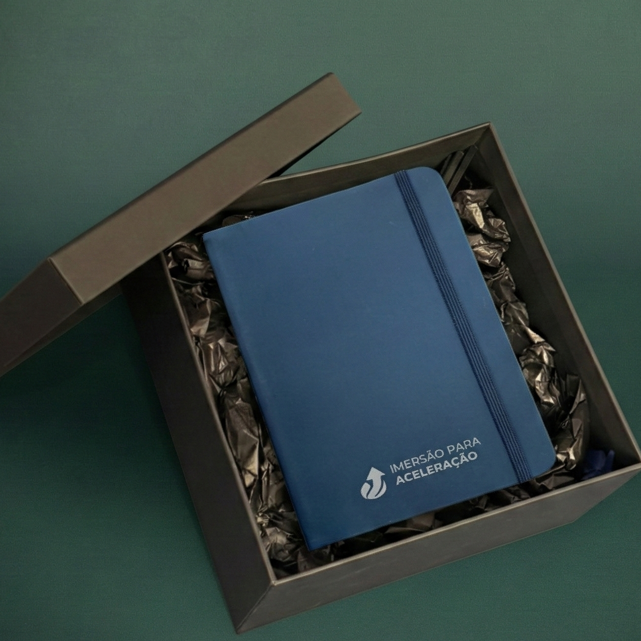 Caderno Moleskine Executivo A5 Pautado Personalizado | AMOUH