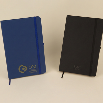 Caderno Moleskine Executivo A5 Pautado Personalizado | AMOUH