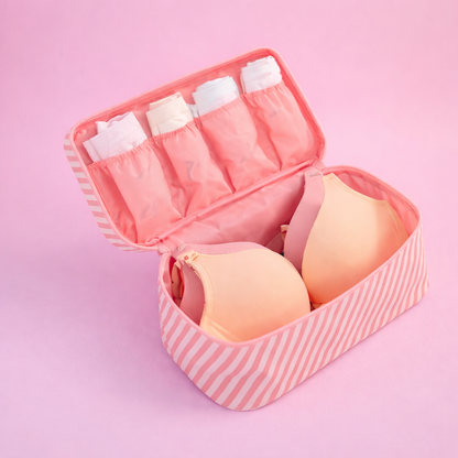 Nécessaire Bolsa De Viagem Porta Sutiã Calcinha | AMOUH