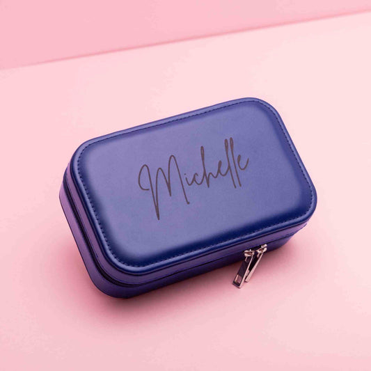 Box To Go G com Zipper - Porta Joias Portátil Personalizado |  AMOUH