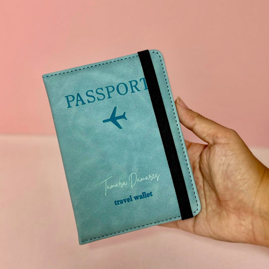 Travel Case - porta passaporte personalizado laser | Amouh