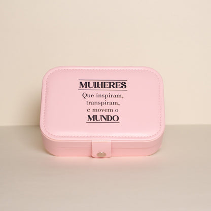 Box To Go G - Porta joias Compacto Viagem personalizado | AMOUH
