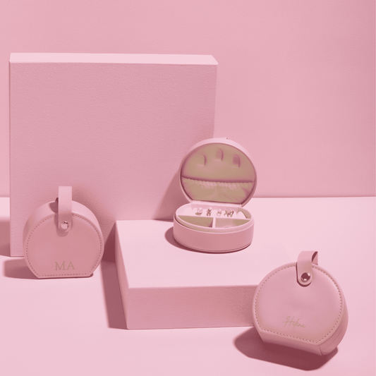 Box to go Porta-Jóias Redondo Personalizado | AMOUH