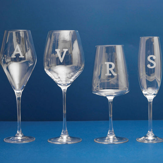 Taça de vinho personalizada laser Royale G cristal | Amouh