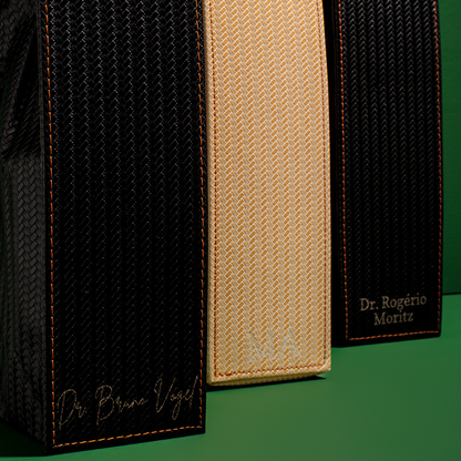 Wine Bag Croco - bolsa para vinho personalizado a laser | Amouh